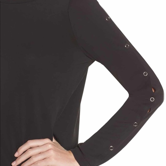 NEW!! BB Dakota Abida Snap Tee size Medium - Picture 5 of 6